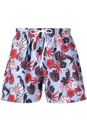 HUGO BOSS Bañador Piranha con motivo floral