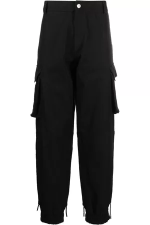 GCDS Pantalones cargo con parche del logo