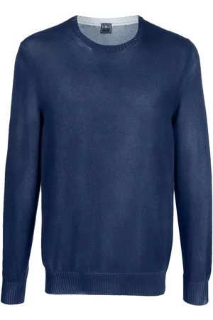 FEDELI Jersey con cuello redondo