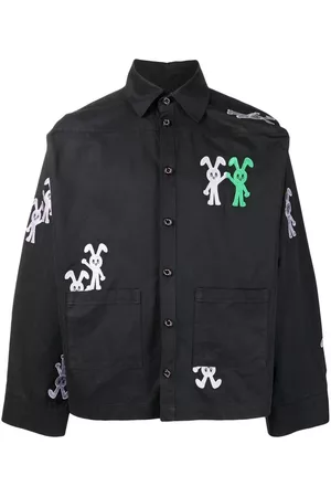 Natasha Zinko Camisa con conejo bordado