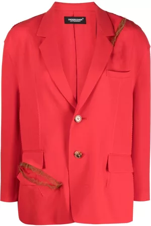 UNDERCOVER Blazer con efecto envejecido