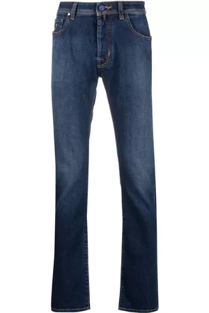 Jacob Cohen Vaqueros slim con logo bordado