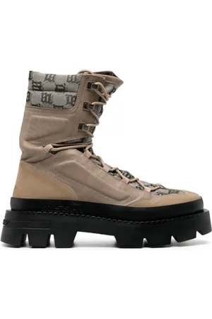 MISBHV Botas Ibiza con monograma en jacquard