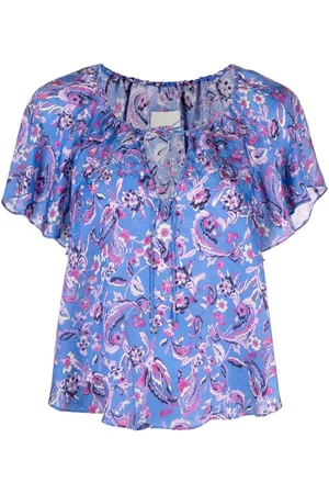 Isabel Marant Blusa Penelope con estampado floral