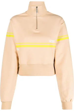 GCDS Sudadera con media cremallera