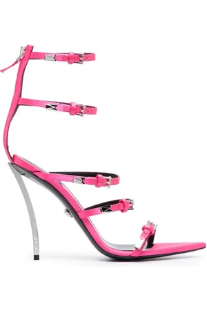 VERSACE Sandalias Pin-Point con tacón de 120mm