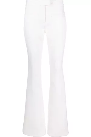 Courrèges Pantalones bootcut texturizados
