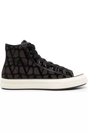 VALENTINO GARAVANI Zapatillas altas con logo Tootaloop estampado