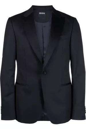 Ermenegildo Zegna Blazer con parche del logo y botones