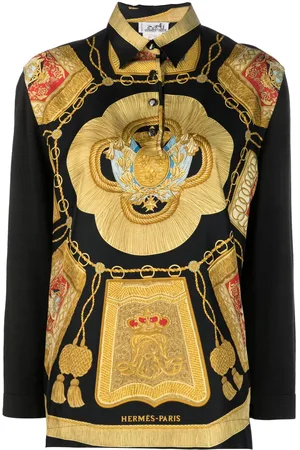 Hermès Camisa con estampado Byzantine 1990 pre-owned