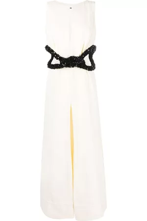 Jil Sander Vestido de fiesta acampanado con lentejuelas