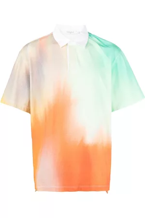 Maison Kitsuné Polo con motivo abstracto