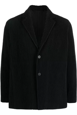 Issey Miyake Blazer plisado con botones