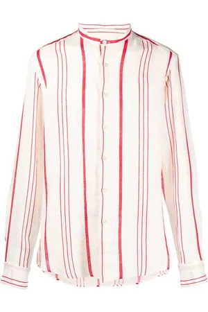 PENINSULA SWIMWEAR Camisa a rayas de manga larga
