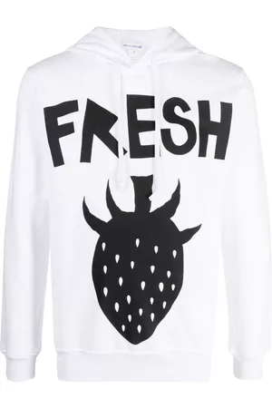 Comme des Garçons Sudadera con capucha y motivo gráfico