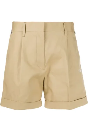 OFF-WHITE Pantalones cortos de talle alto
