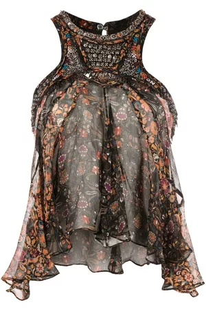 Isabel Marant Top sin mangas Onyle drapeado