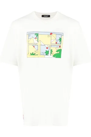UNDERCOVER Slogan-print cotton T-shirt