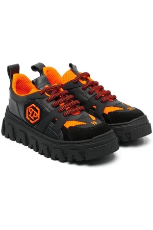 Philipp Plein Zapatillas con cordones y paneles