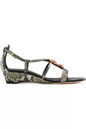 Giuseppe Zanotti Sandalias Adelaide con estampado de piel de pitón