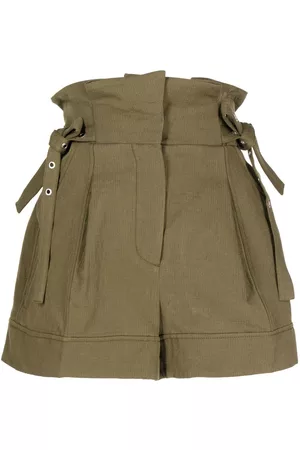 3.1 Phillip Lim Pantalones cortos con cintura Paperbag