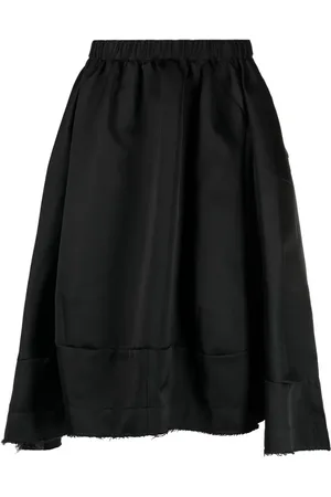 Comme des Garçons Falda midi asimétrica