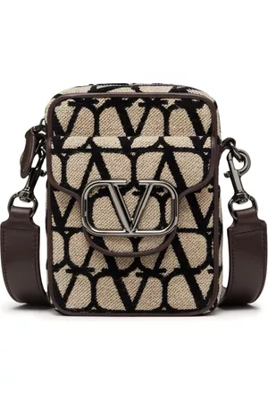 VALENTINO GARAVANI Bolso messenger VLogo con placa del logo