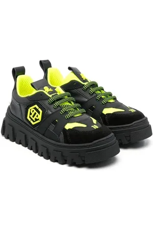 Philipp Plein Zapatillas con parche del logo y cordones