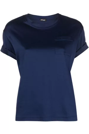 Kiton Camiseta con bolsillo de parche