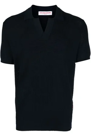 Orlebar Brown Polo con cuello en V