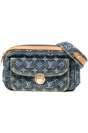 LOUIS VUITTON Riñonera vaquera con monograma 2007 pre-owned