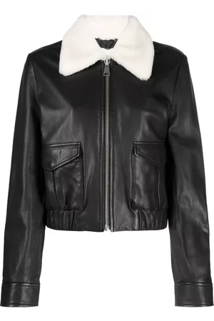 Dorothee Schumacher Chaqueta con cuello de pelo