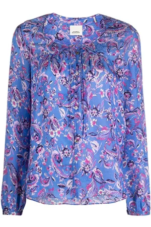 Isabel Marant Blusa con motivo floral