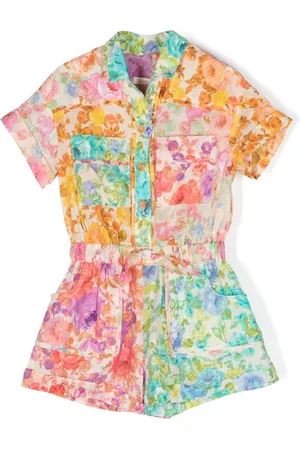 ZIMMERMANN Mono largo con estampado floral