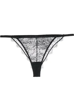LOVE Stories Tanga con encaje floral