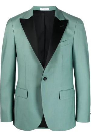 Boglioli Blazer con solapa en contraste