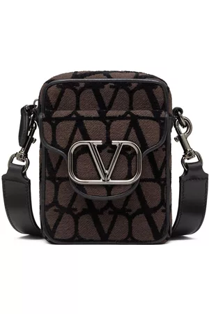 VALENTINO GARAVANI Bolso messenger VLogo con placa del logo