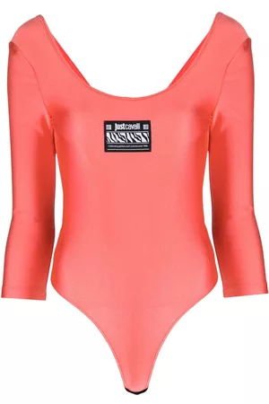 Roberto Cavalli Body con logo estampado