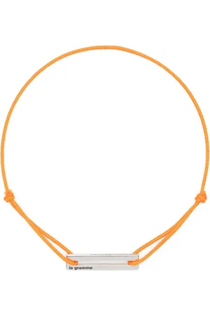 Le Gramme Pulsera de cuerda en plata de ley Punched