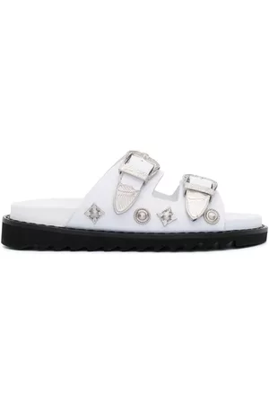 TOGA PULLA Sandalias slip-on con doble hebilla