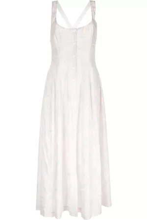 Serafini Vestido con estampado abstracto