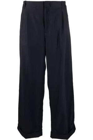 Etro Pantalones anchos a rayas diplomáticas