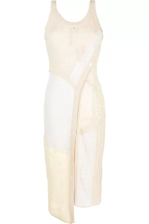 Marine Serre Vestido corto con diseño patchwork