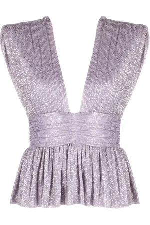Sabina Musayev Blusa Bello con pliegues