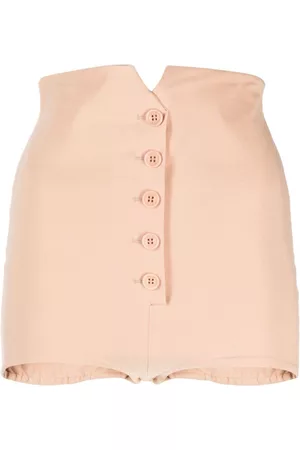 Serafini Shorts de talle alto