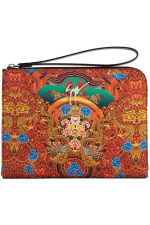 Giuseppe Zanotti Hombre Maletas de cabina - Bolso de mano Fabian y estampado abstracto