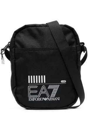 EA7 Bolso messenger con logo estampado