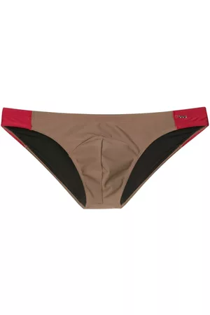 AMIR SLAMA Bañador de dos tonos