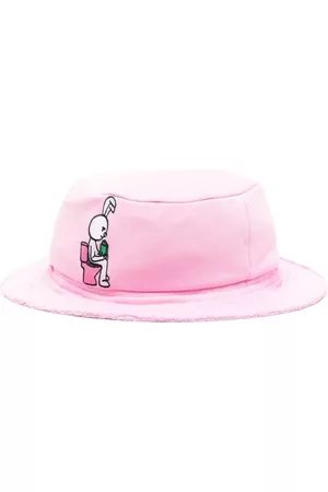 Natasha Zinko Sombrero de pescador con motivo de conejo