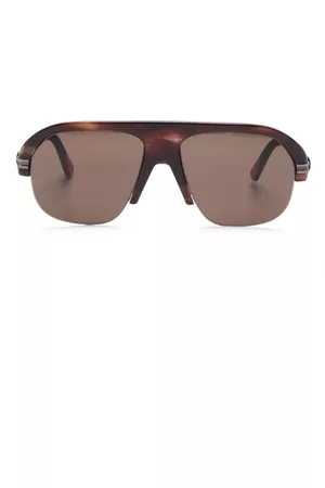 Moncler Gafas de sol con montura estilo piloto